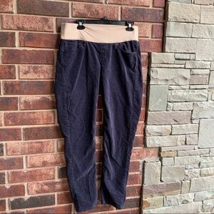 Gap Navy Always Skinny Corduroy Maternity Pants Sz 10/30